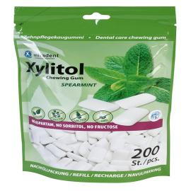 Miradent Xylitol Chewing Gum Spearmint Ref.