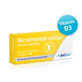 Nicotinamid axicur 200 mg Tabletten