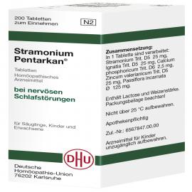Stramonium Pentarkan Tabletten