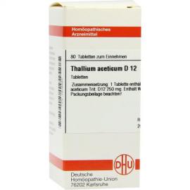Thallium Aceticum D 12 Tabletten