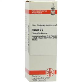 Rheum D 3 Dilution